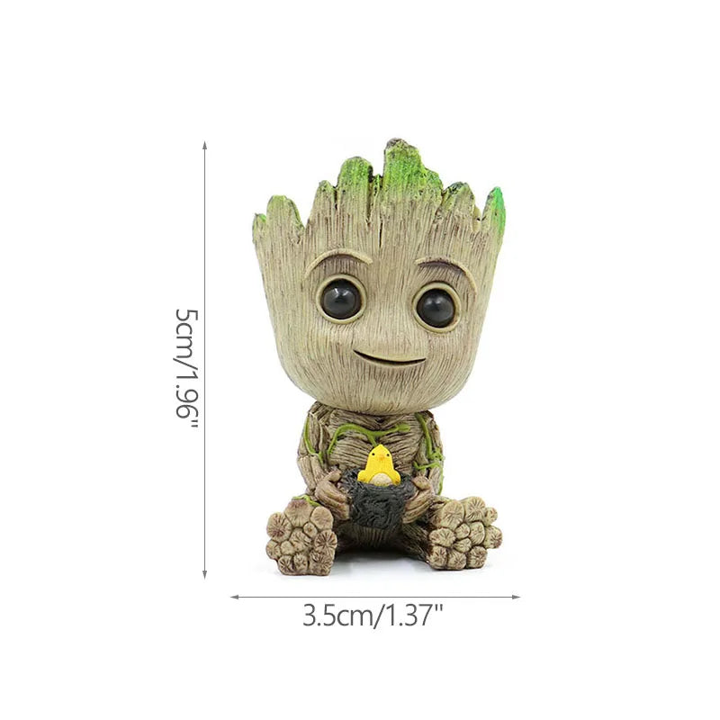 Portapiante Baby Groot - Portamatite multi-posizione con funzione contenitore