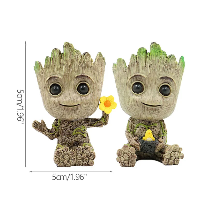 Portapiante Baby Groot - Portamatite multi-posizione con funzione contenitore