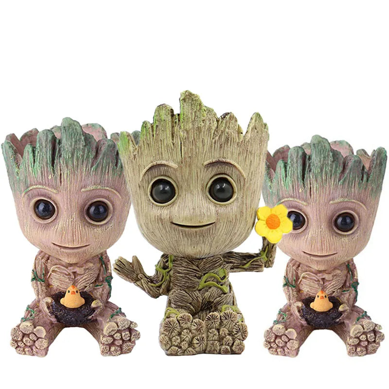 Portapiante Baby Groot - Portamatite multi-posizione con funzione contenitore