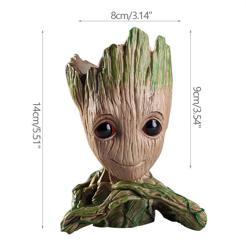 Portapiante Baby Groot - Portamatite multi-posizione con funzione contenitore