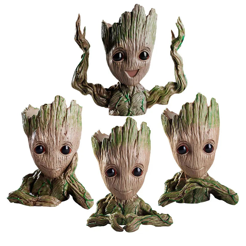 Portapiante Baby Groot - Portamatite multi-posizione con funzione contenitore
