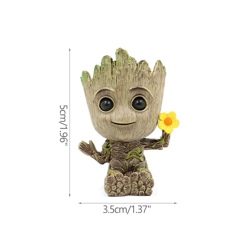 Portapiante Baby Groot - Portamatite multi-posizione con funzione contenitore