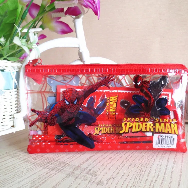 Kit Scolastico Avengers - Gomma Temperino Taccuino