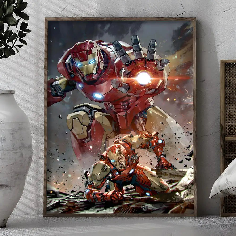 Adesivo Iron Man - Uscita dal Fuoco
