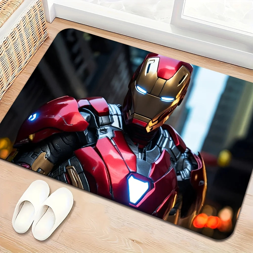 Tappeto d'ingresso Avengers - Squadra completa blu