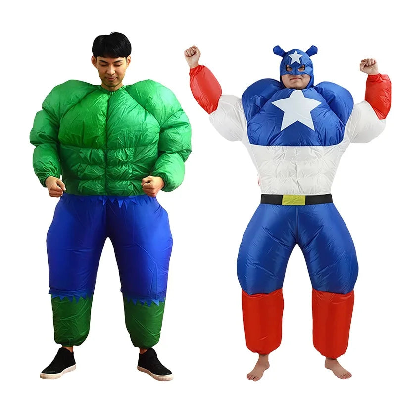 Costume gonfiabile Avengers Captain America