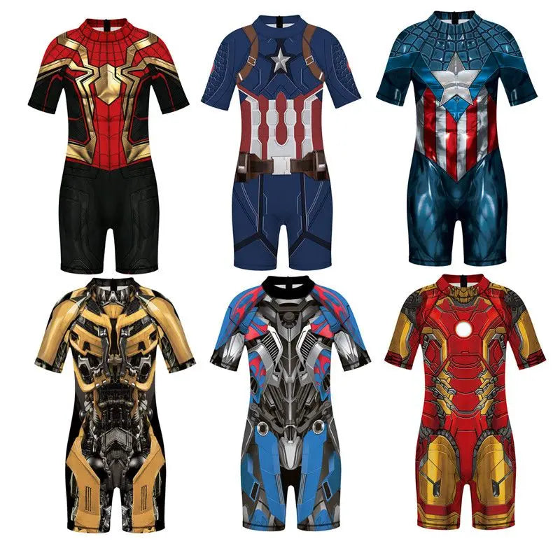 Tuta per bambini Avengers Iron Man - Armatura rossa e dorata