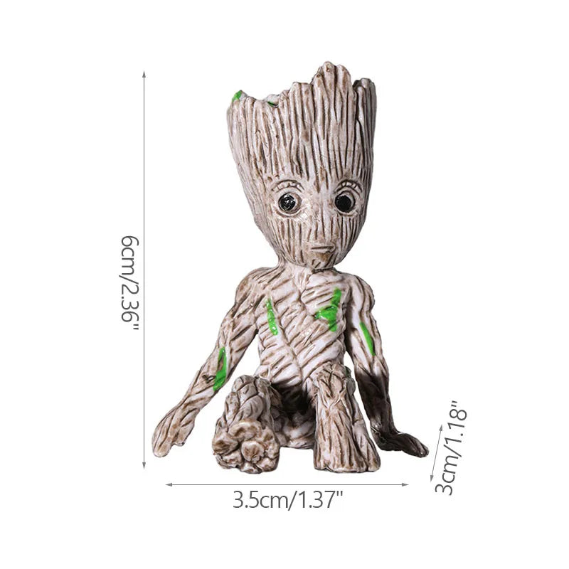 Portapiante Baby Groot - Portamatite multi-posizione con funzione contenitore