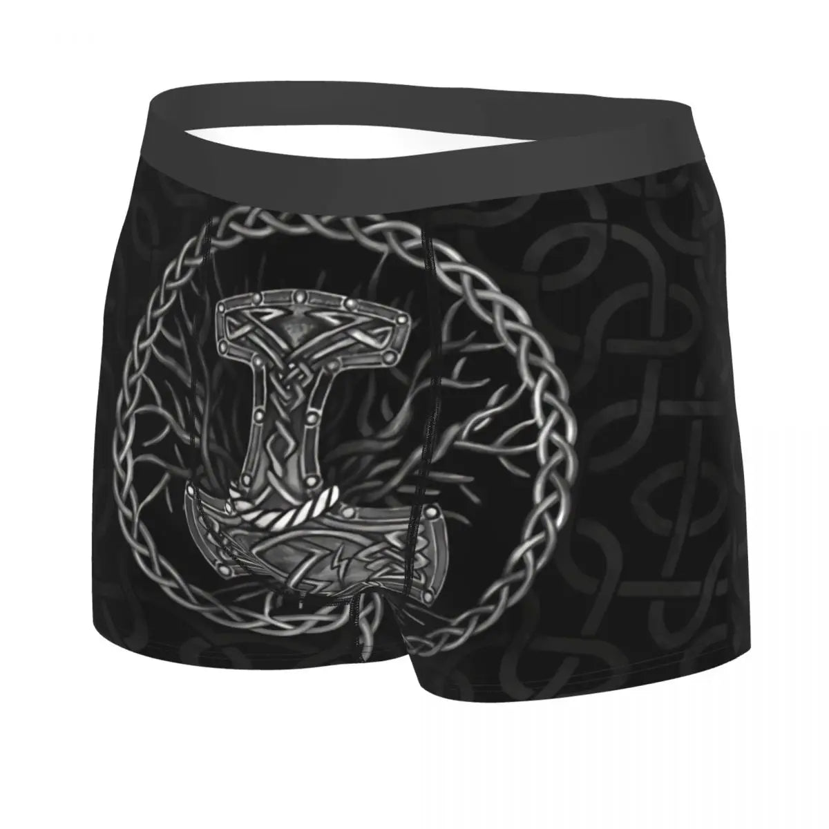 Boxer Thor, martello Mjolnir e albero della vita celtico