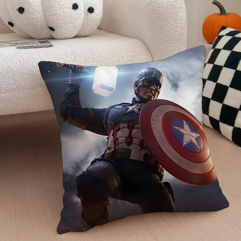 Fodera per cuscino Captain America - Ritratto iconico