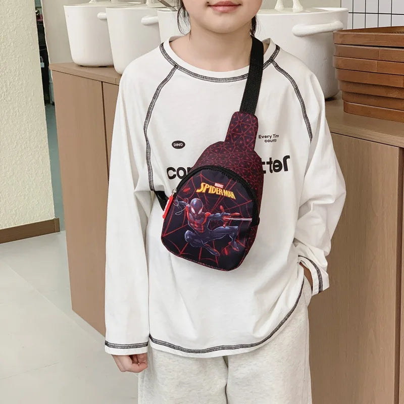 Zaino Avengers Captain America - Borsello a tracolla con casco per bambini