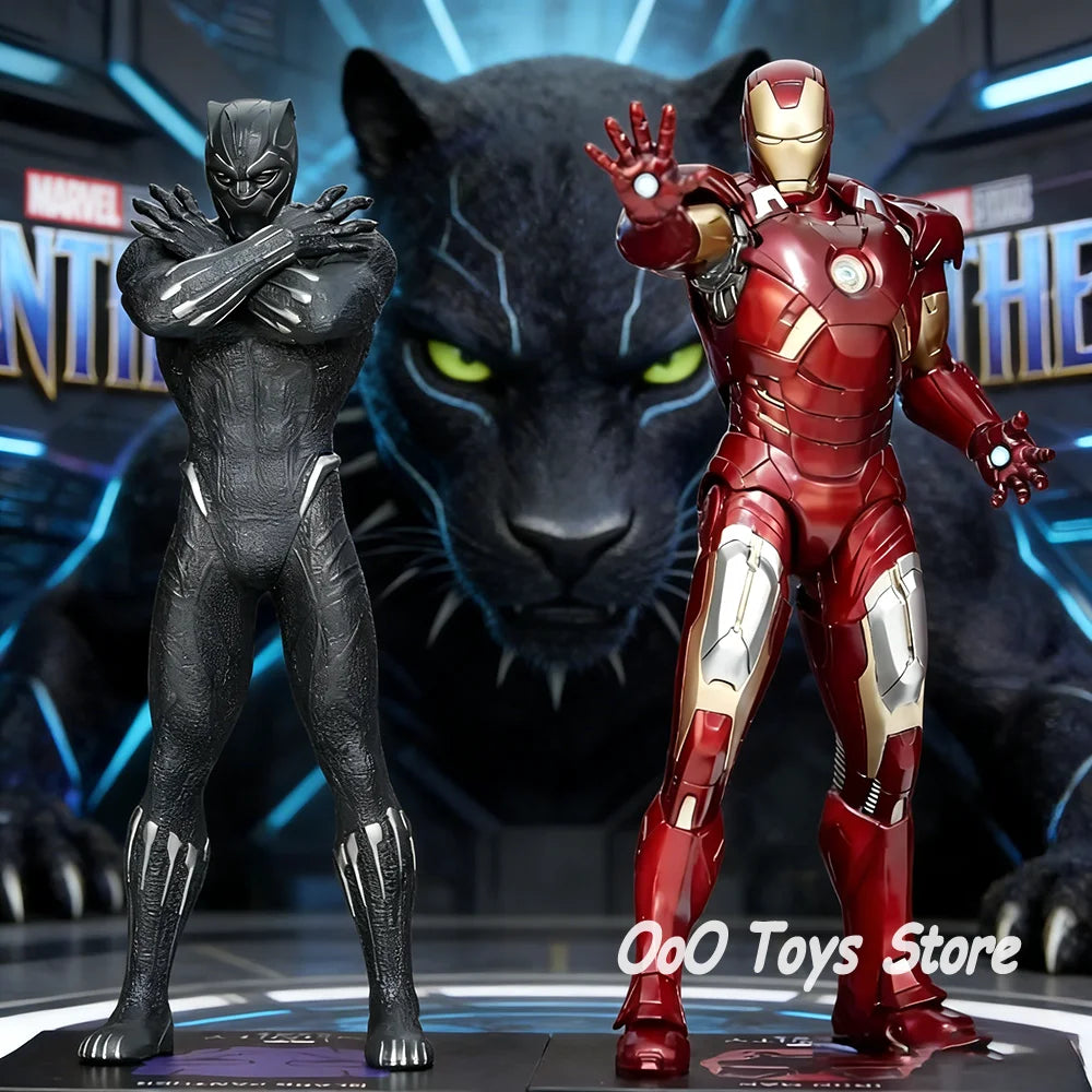 Statua Avengers Black Panther - Collezione in PVC 23cm
