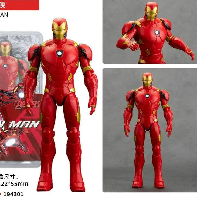 Action figure Iron Man - Armatura rossa e oro
