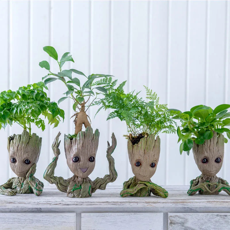 Portapiante Baby Groot - Portamatite multi-posizione con funzione contenitore