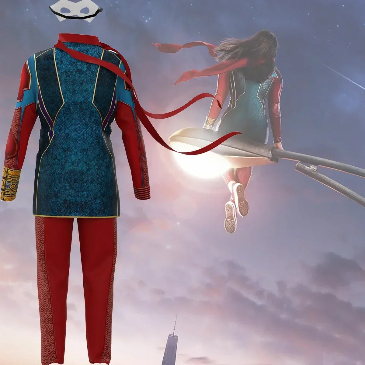 Tuta cosplay di Ms. Marvel - Kamala Khan