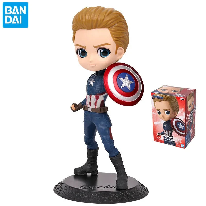 Statuina Captain America - Senza elmo, scudo, braccio piegato