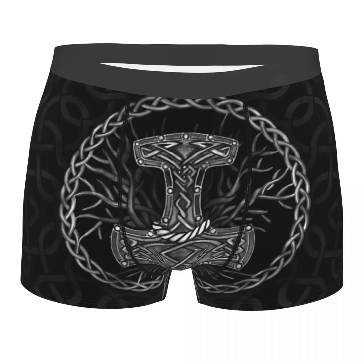 Boxer Thor, martello Mjolnir e albero della vita celtico