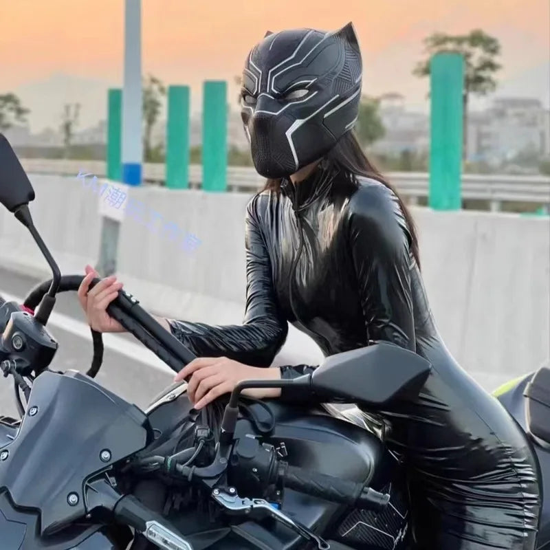 Casco cosplay Black Panther - Scala 1:1 indossabile ad alta definizione