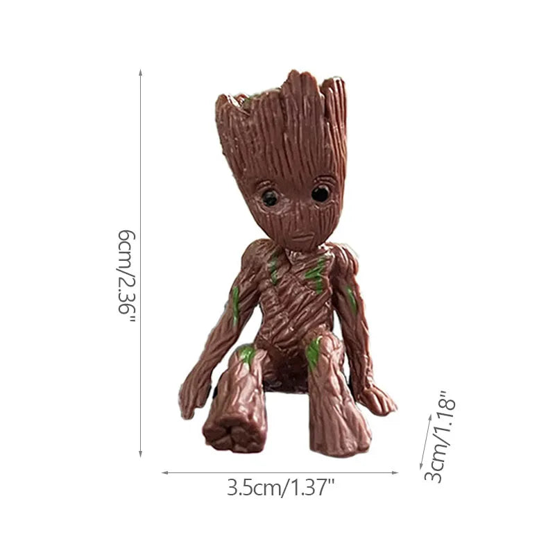 Portapiante Baby Groot - Portamatite multi-posizione con funzione contenitore