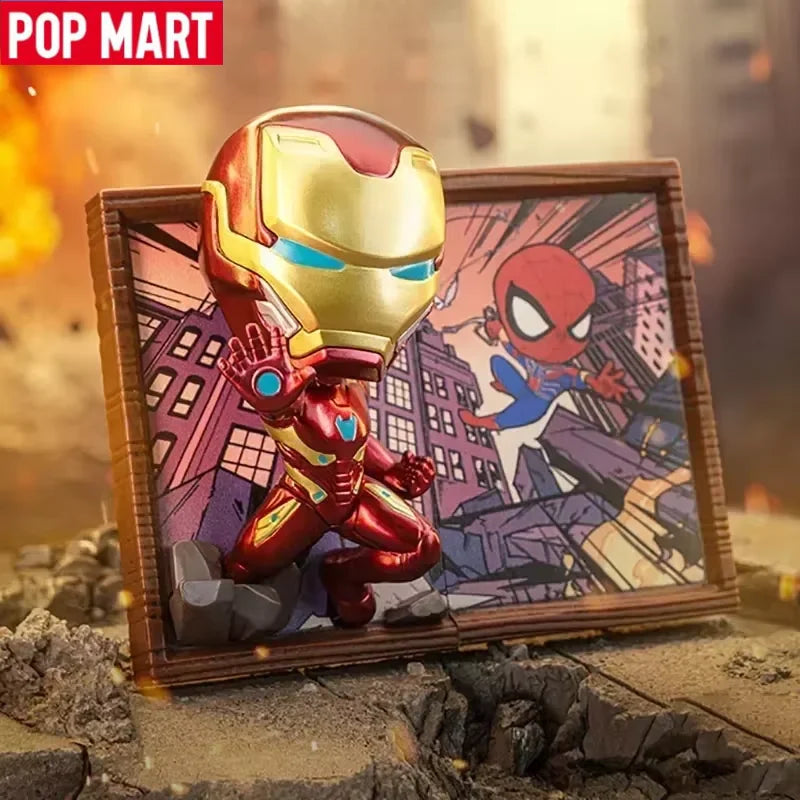 Blind Box POP MART Marvel Cornice fotografica - Serie 10 statuetta misteriosa