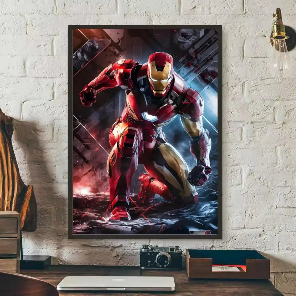 Adesivo Iron Man - Uscita dal Fuoco