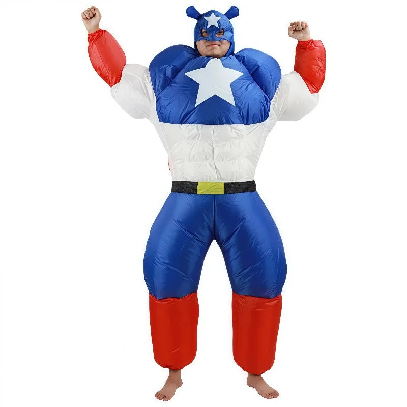 Costume gonfiabile Avengers Captain America