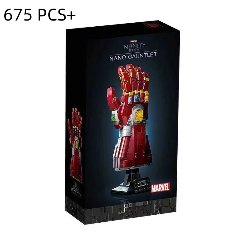 Action figure in mattoncini Avengers Nano Gauntlet - Guanto dell’Infinito da 675 pezzi