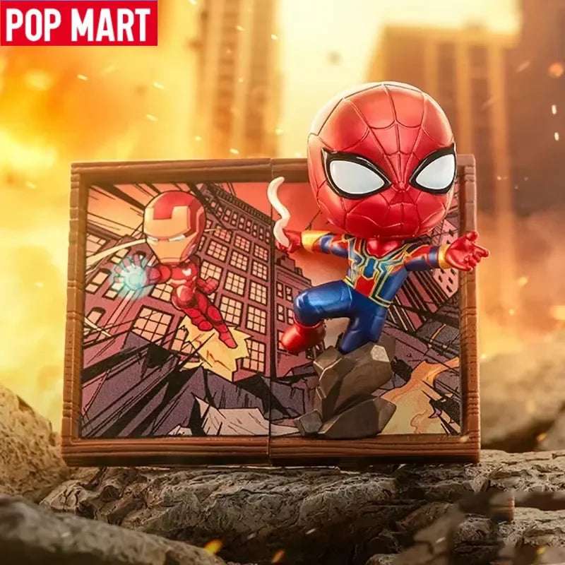 Blind Box POP MART Marvel Cornice fotografica - Serie 10 statuetta misteriosa