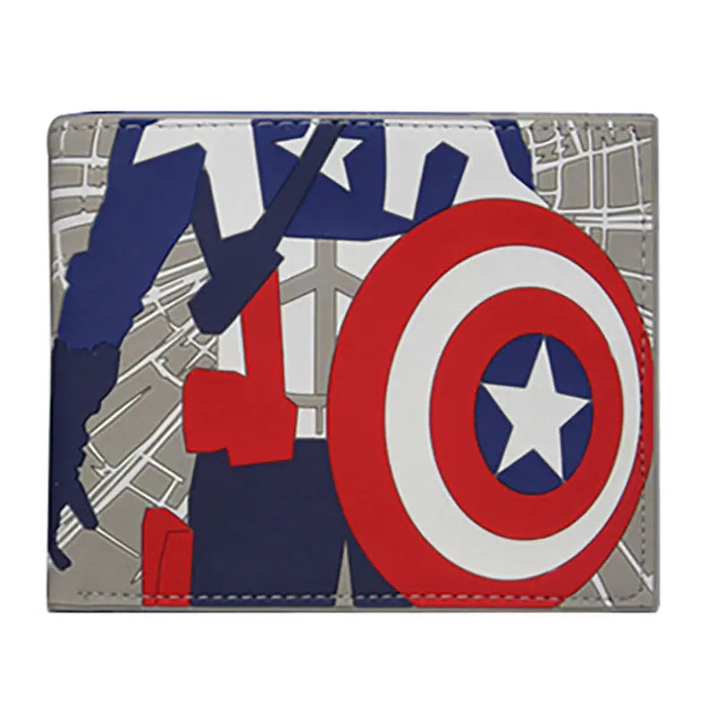 Portemonnaie Avengers Captain America – Comic Blau