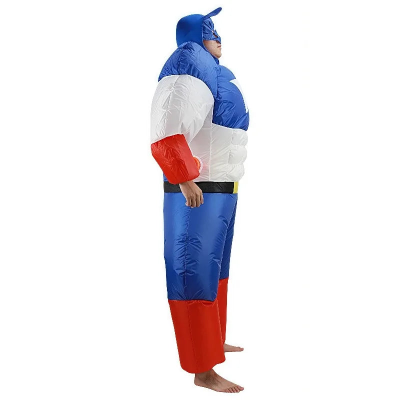 Costume Gonflable Avengers Hulk - Pantalon Bleu