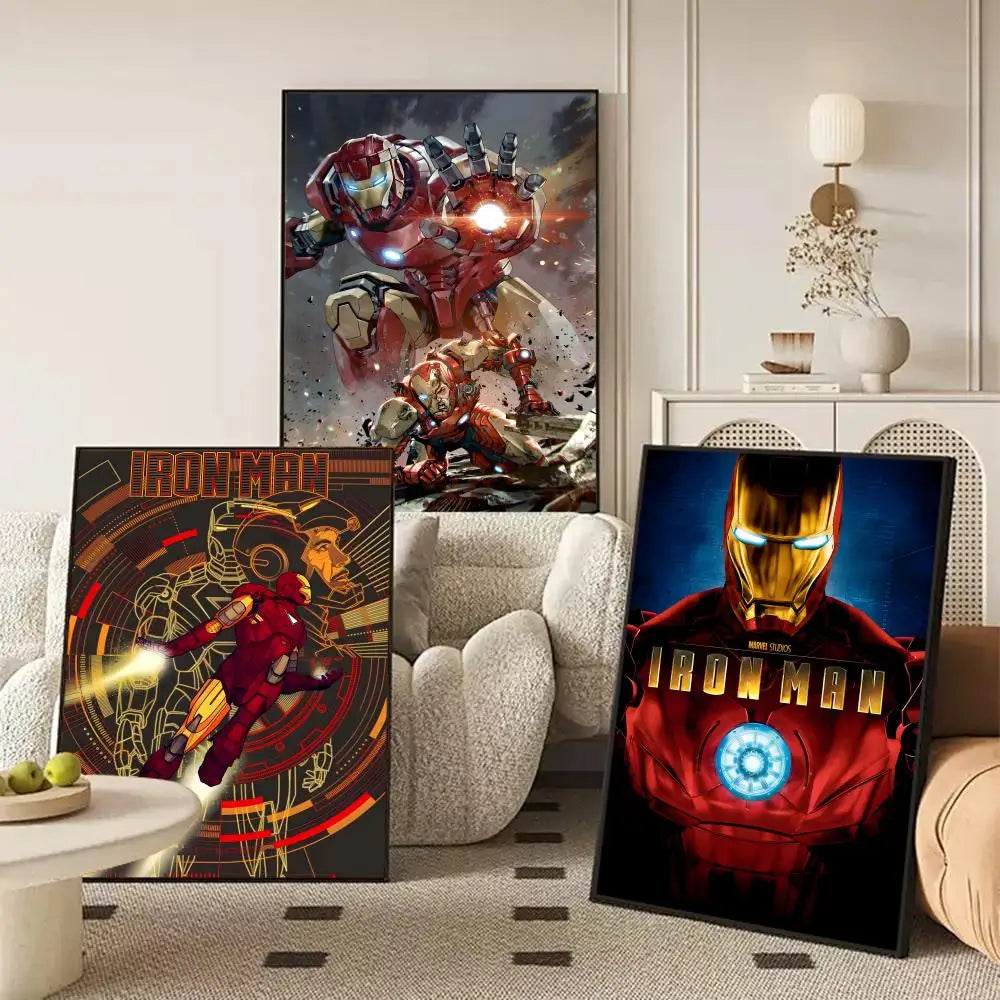 Sticker Iron Man - Vol Stationnaire