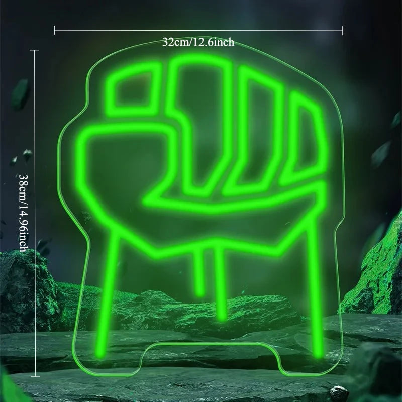 Néon LED Avengers Thor - Marteau Mjolnir