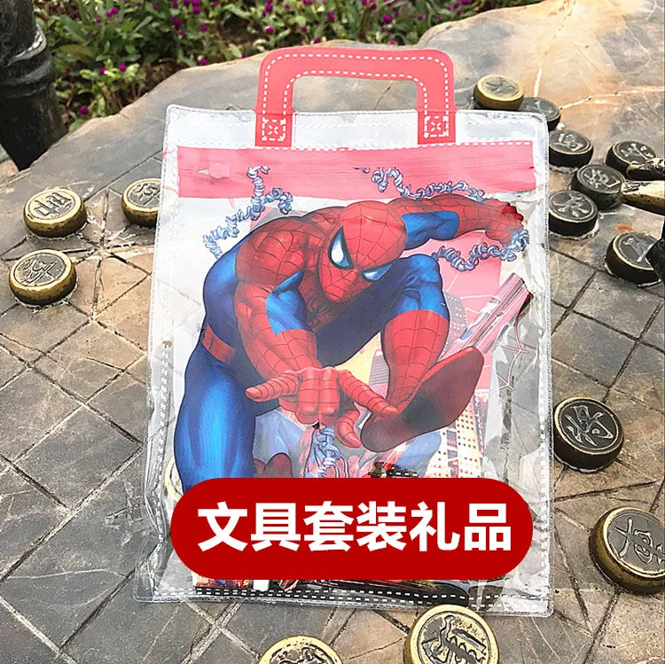 Kit Scolastico Avengers - Gomma Temperino Taccuino