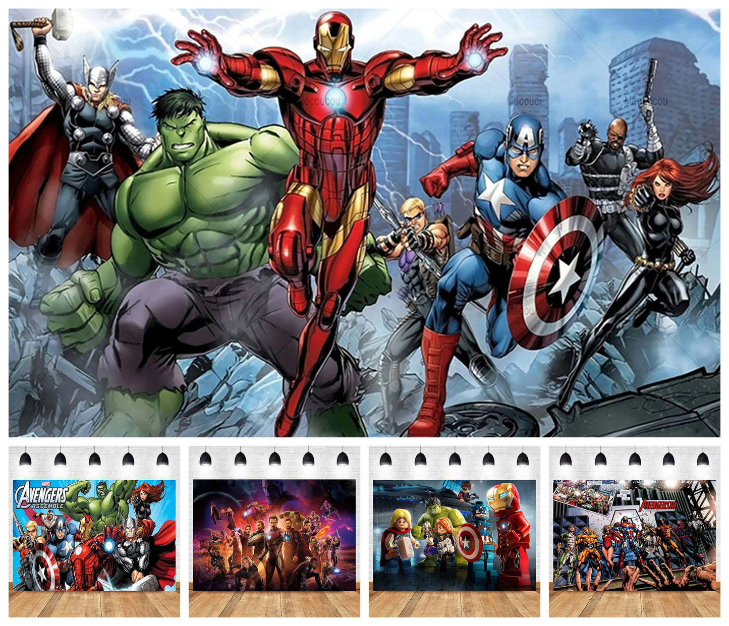 Poster Avengers Infinity War - Rassemblement Héros