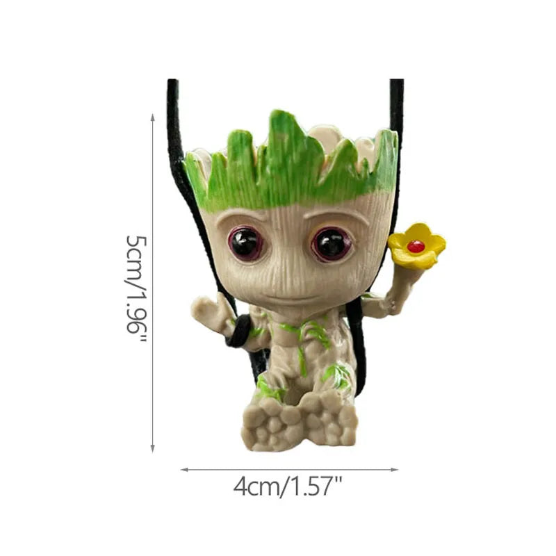 Porte-Clés Baby Groot Figurine 3D - Costumes Variés Collection