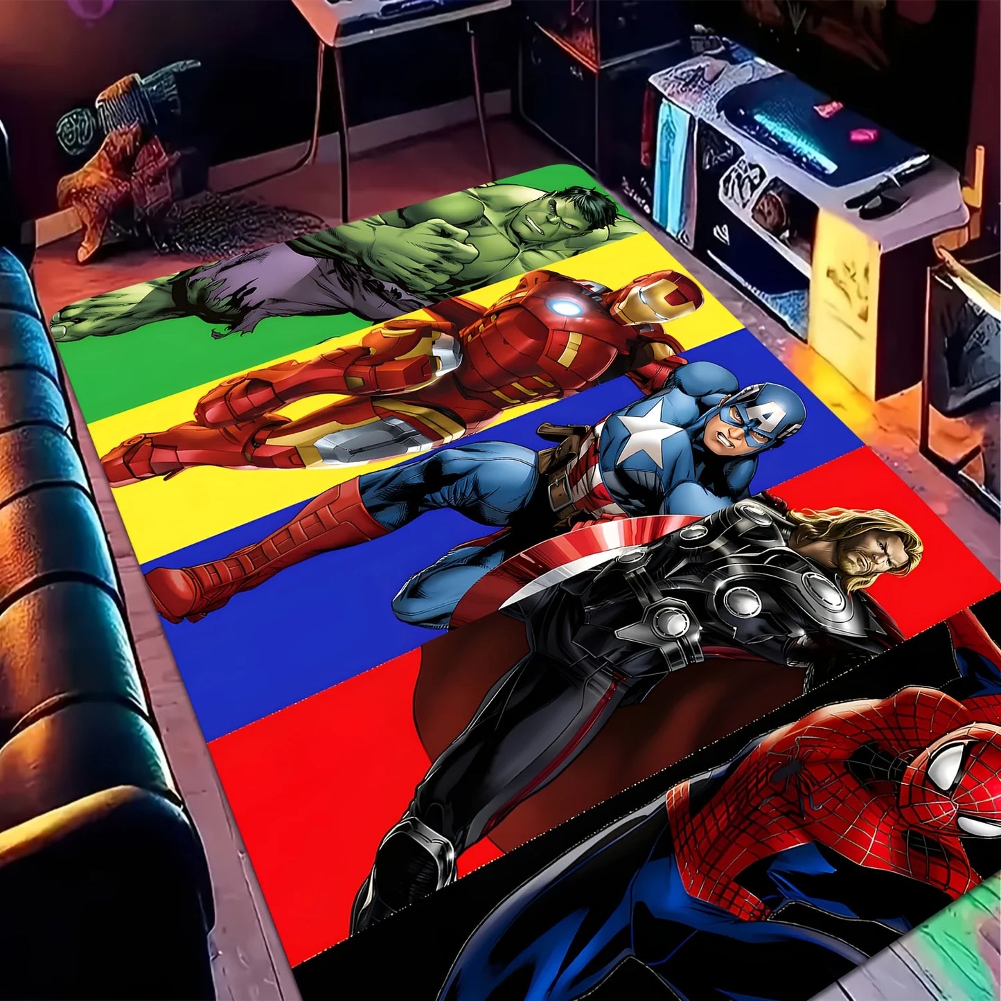Tapis Avengers Lady Deadpool - Combat Armes Comic