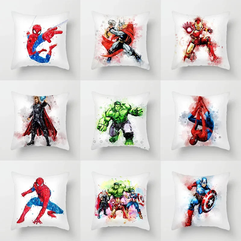 Funda de Cojín Iron Man - Silueta Tony Stark