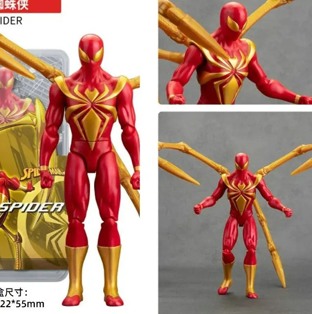 Figurine Iron Spider - Armure Rouge et Or