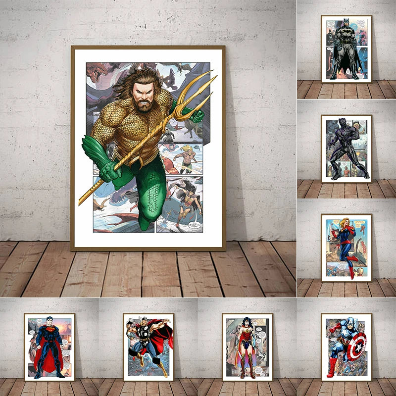 Poster Hulk - Bande Dessinée