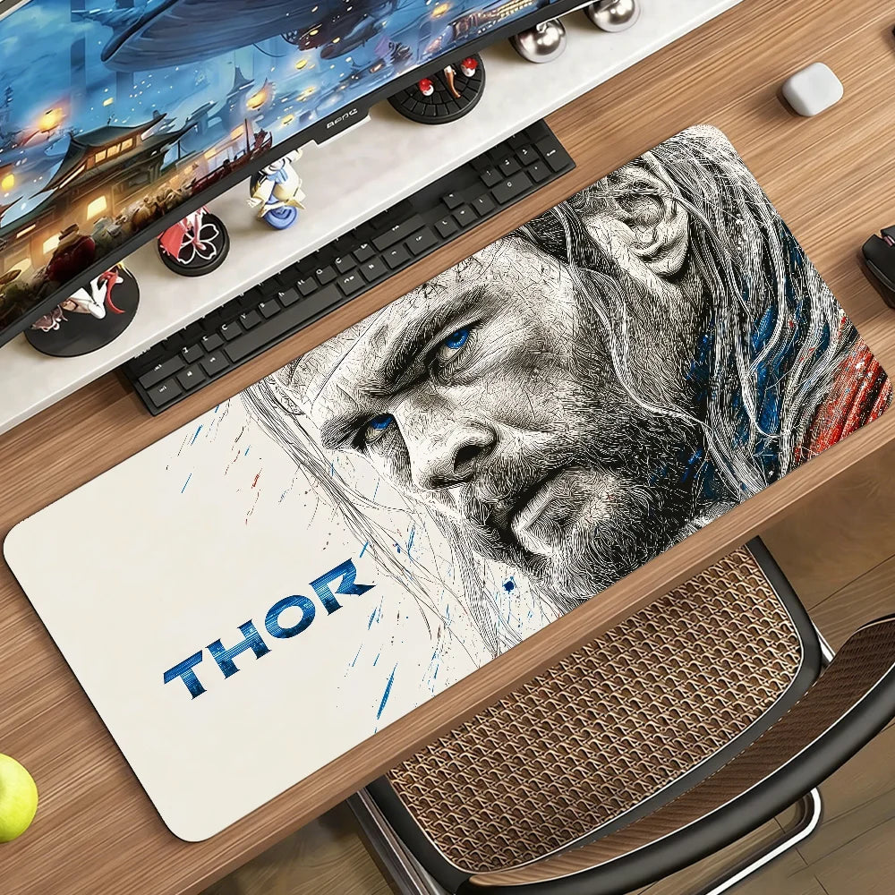 Alfombrilla de ratón de Thor - Retrato a lápiz