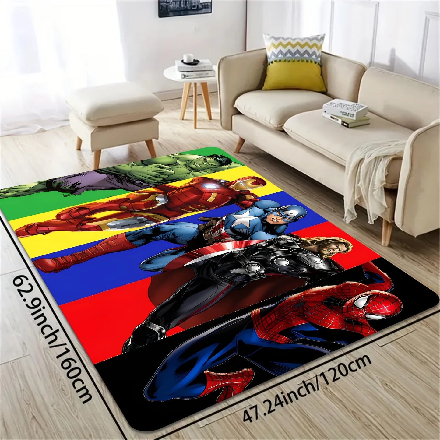 Tapis Avengers Lady Deadpool - Combat Armes Comic