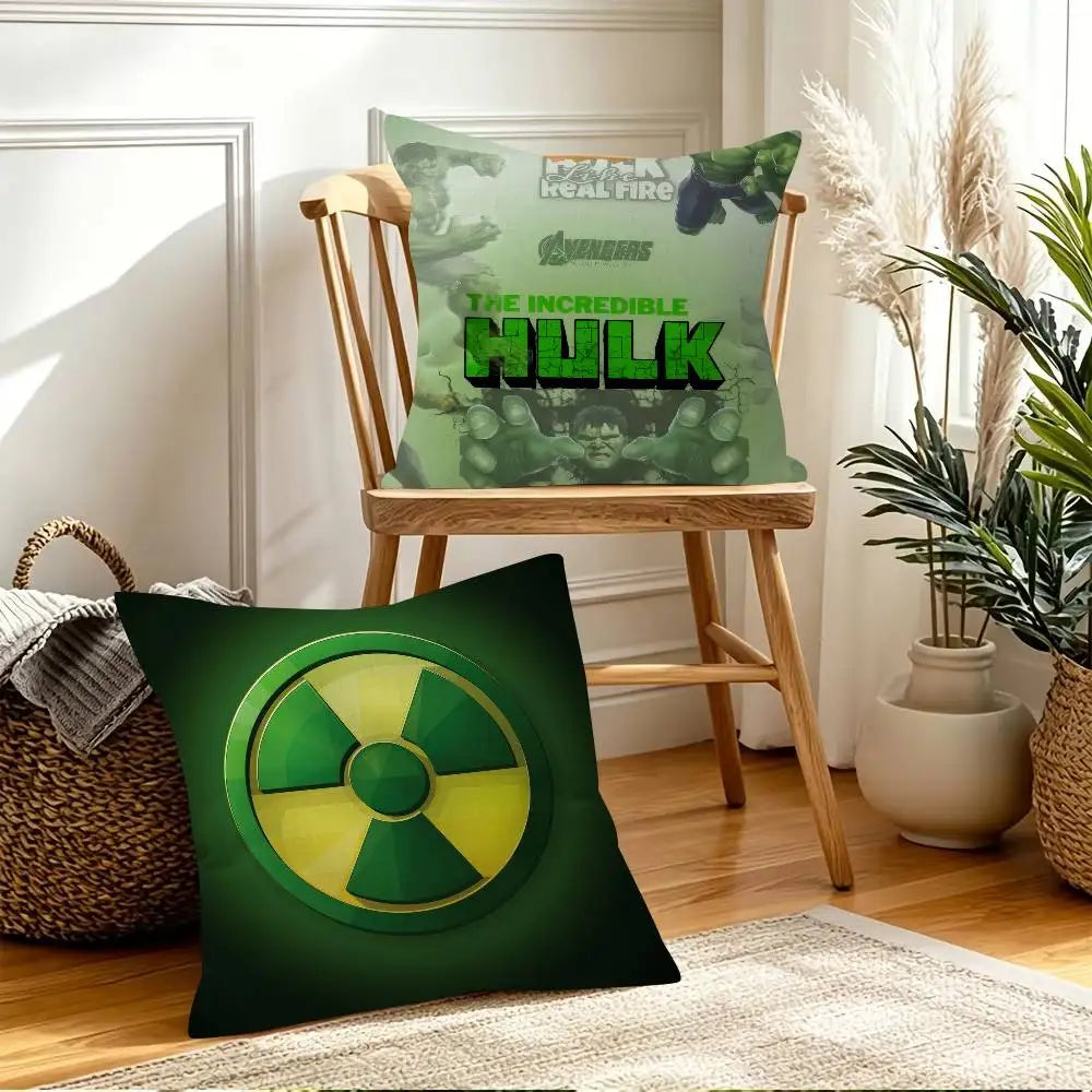 Fodera per cuscino Hulk - Pugno teso in stile fumetto