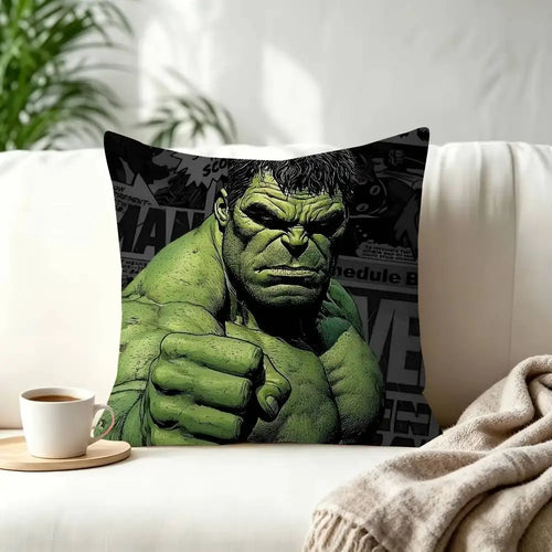 Fodera per cuscino Hulk - Pugno teso in stile fumetto
