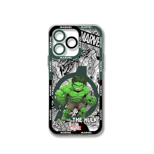 Cover Oppo Hulk - Chibi Marvel, sfondo fumetto nero e bianco
