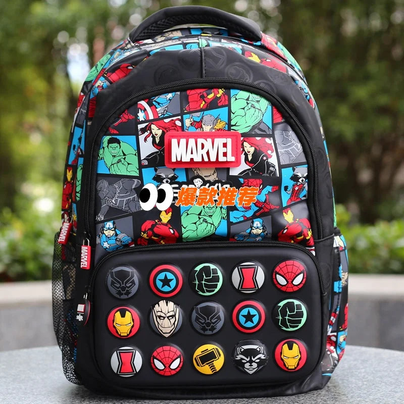 Sac à Dos Marvel Multi-Héros - Badges Avengers Amovibles
