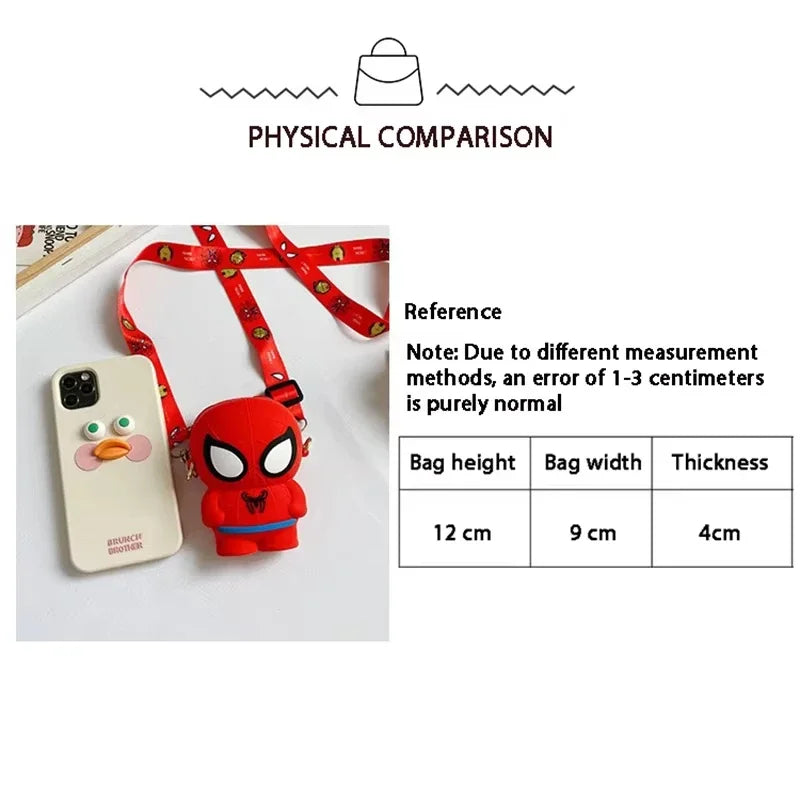 Sac Bandoulière Figurine Avengers Iron Man - Rouge Or