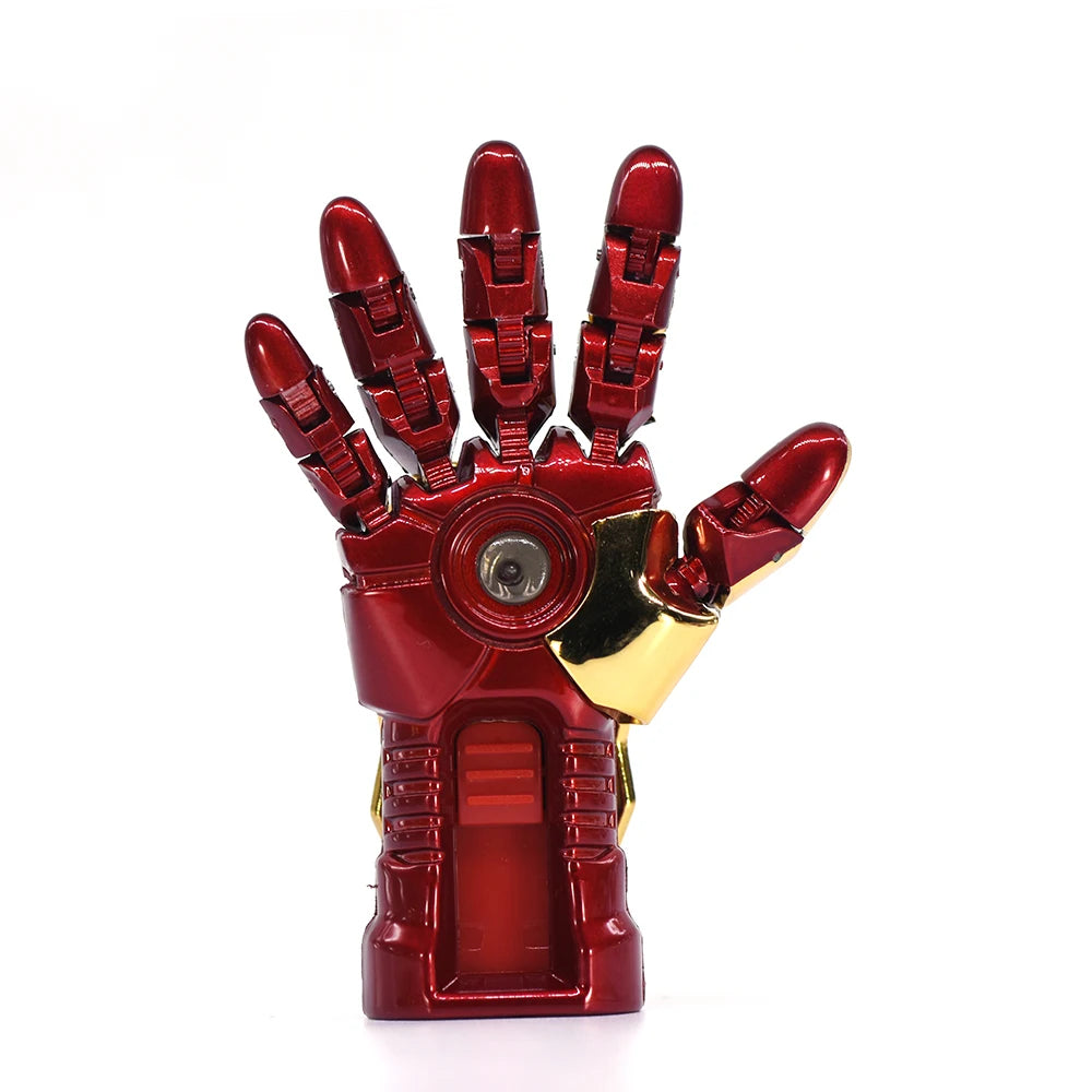 Chiavetta USB a forma di mano robotica di Iron Man - Rossa e dorata, da 4 a 512GB