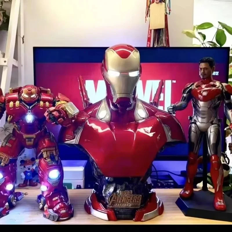 Buste Lumineux Avengers Iron Man - Vitrine Collection Infinity War